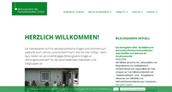 Desktop Screenshot of hu-bildungswerk.de